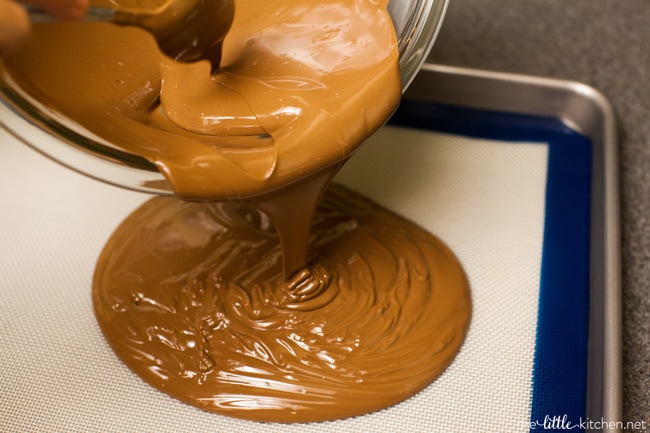 Chocolate Pretzel Bark from thelittlekitchen.net