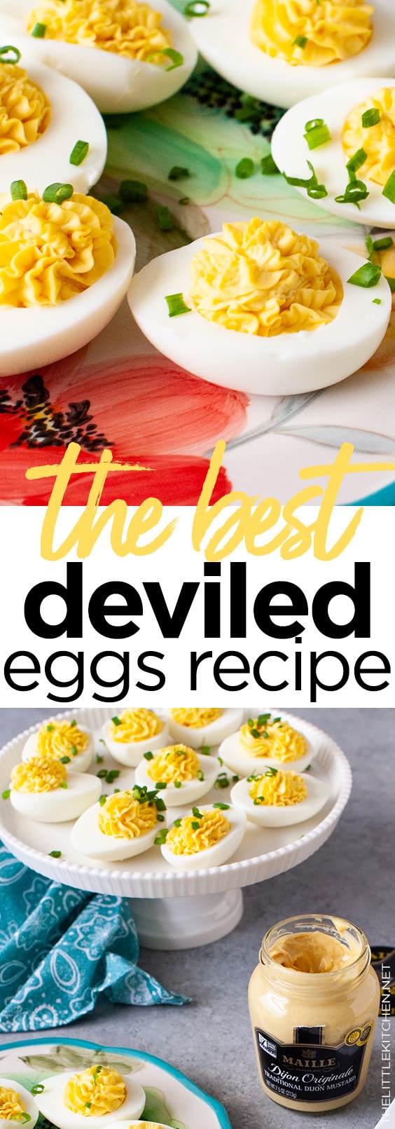 Deviled Eggs Recipe from thelittlekitchen.net