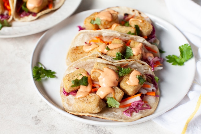 Tofu Tacos Recipe from The Little Kitchen